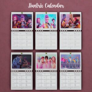 Calendrier de Huntrix