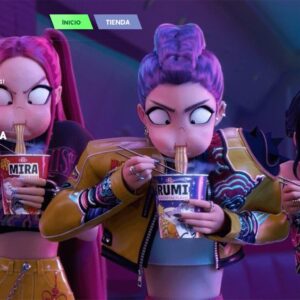 Menu Principal Arrière-plan Huntrix 10