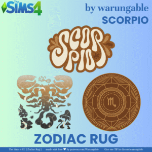 Tapis Zodiaque par Warungable