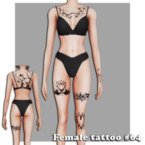 Femme tatouage pack #2