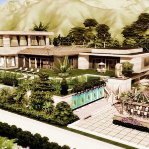 Villa de luxe pour une célébrité