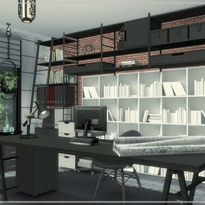 Salle de bureau en loft