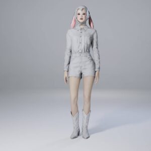 Chapeau de lapin Innocence avec trois échantillons F