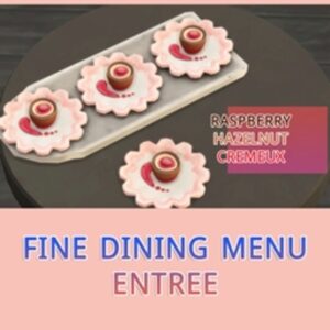 Rasberry Hazelnut Cremeux de icemunmun