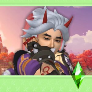 Cheveux Arataki Itto Genshin