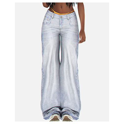 Pantalon baggy ensorcelé