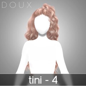 Coiffure Tini (ARRIÈRE)