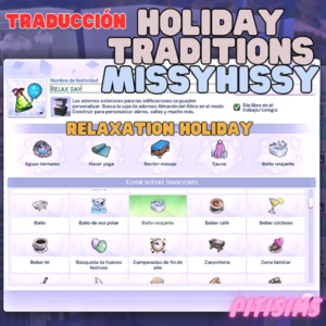 Relaxation Traditions des Vacances de MissyHissy