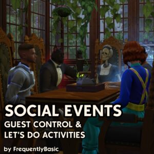 Événements sociaux - Contrôle des invités & Faisons des activités