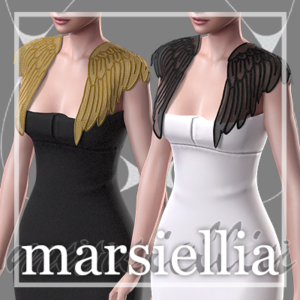 [marsiellia] robe touche angélique