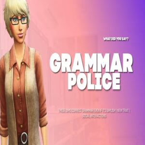 POLICE DE GRAMMAIRE PAR WICKED PIXXEL