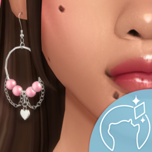 Boucles d'oreilles romantiques