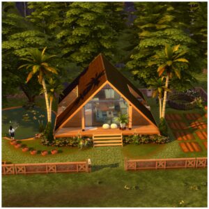 Maison de ferme A-Frame