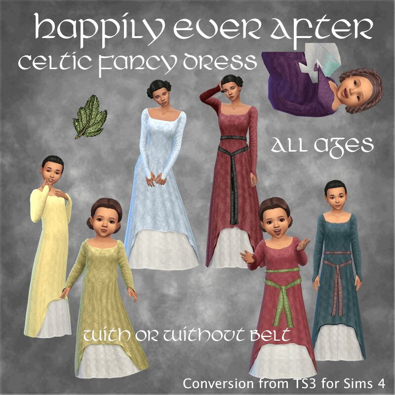 Happily Ever After - Costume de fête celte
