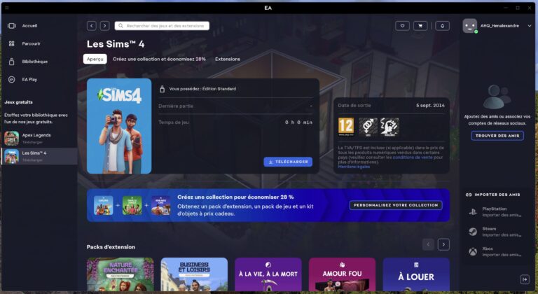 Comment installer Les Sims 4 sur PC et Mac ?