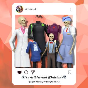 Les Invisibles et les Squelettes EP01 Tenues de travail