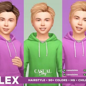 CasualSims - Coiffure d'Alex - Enfants