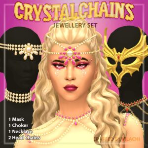 Ensemble de bijoux Vilachi en cristal
