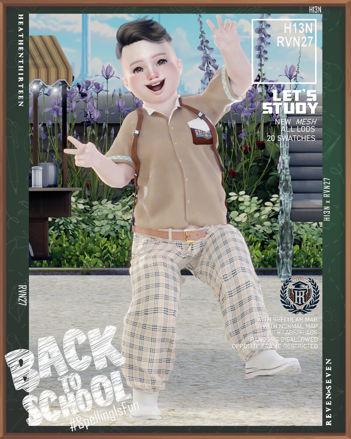 Chemise à col pour tout-petit, manches courtes, rayures, bretelles, uniforme scolaire
