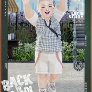Veste d'uniforme scolaire SlimFit à boutons pour tout-petits