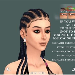 Couleur des yeux 01