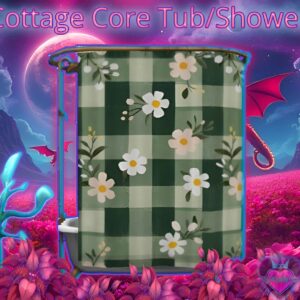 La baignoire/douche Cottage Core