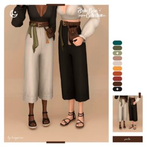 Pantalons - Collection Bohème Essentielle
