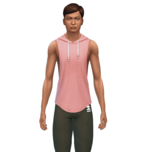 Haut de gym masculin sans manches