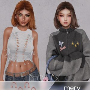 Douceur - Coiffure de Mery - PACK (4 CHEVEUX)