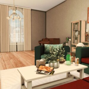 Salon de Cottage Confortable