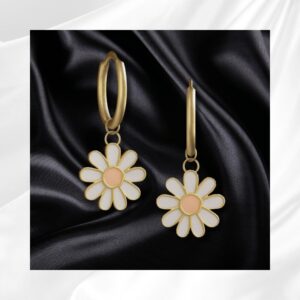 Boucles d'oreilles cerceau Daisy