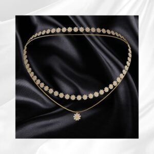 Collier Daisy à plusieurs couches