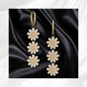 Boucles d'oreilles pendantes Daisy
