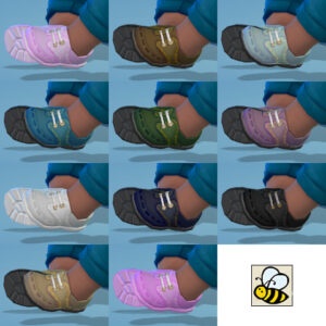 Ensemble de chaussures solides pour bébé