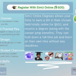 SimU Online Degrees