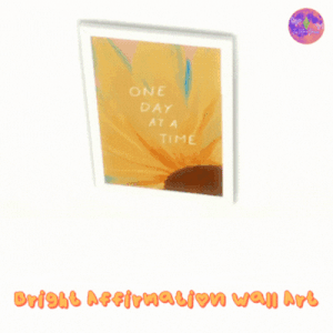 [TheMoonDancer] Art mural d'affirmation lumineuse