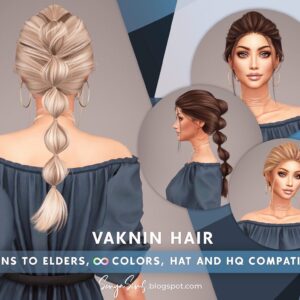 SONYASIMS - Cheveux courts de VAKNIN