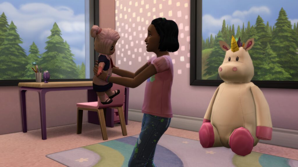Le retour des amimaginaires dans Les Sims 4