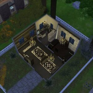 Manoir miniature vampirique