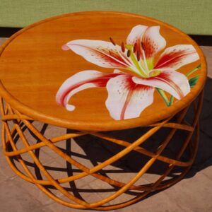 Table de patio en teck Living Cahaya 3