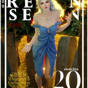 Robe courte plissée littéraire fantaisiste