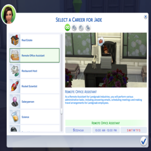 Traduction en français de la carrière Remote Office Assistant par Monisims