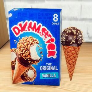 Cornets de glace vanille personnalisés