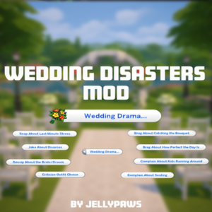 Mod de Catastrophes de Mariage par JellyPaws