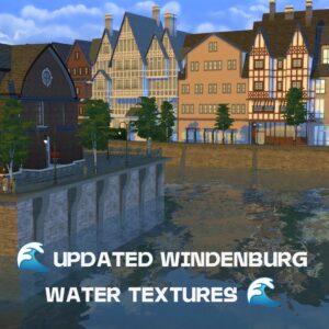 Textures de l'eau de Windenburg mises à jour