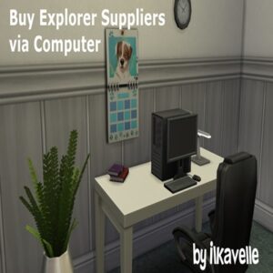 Compra suministros de exploración a través de la computadora