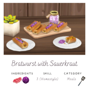 Choucroute avec saucisse