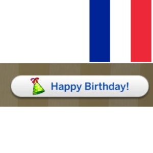 Interaction d'anniversaire de KiaraSims4Mods
Traduction française de Raphaëlline