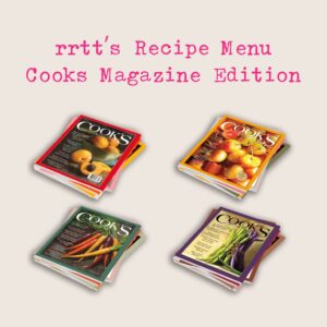 rrtt’s Recipe Menu Mod – Édition Magazine Culinaire