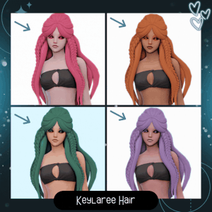 [JBTN] Cheveux Keylaree